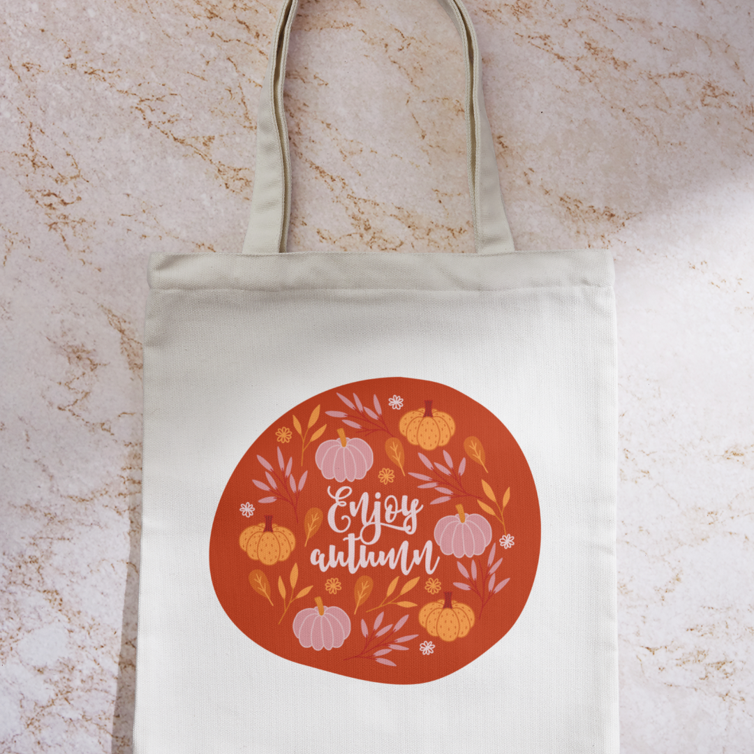 Cosy Autumn Tote Bags - 3 Designs