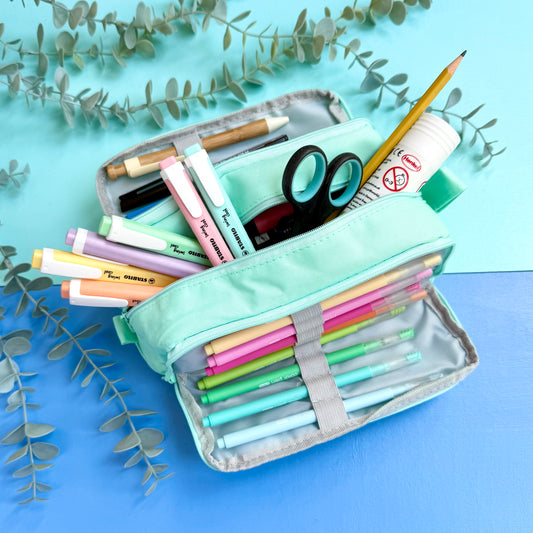 Zipped Pencil Case (4 Colours Available)