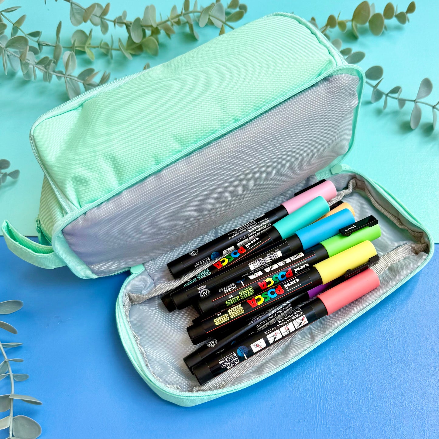 Zipped Pencil Case (4 Colours Available)