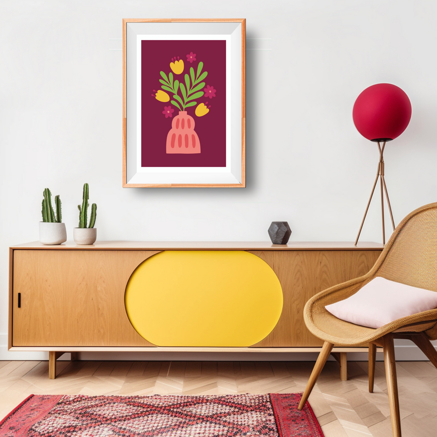 Floral Garden Art Print - 2 sizes available