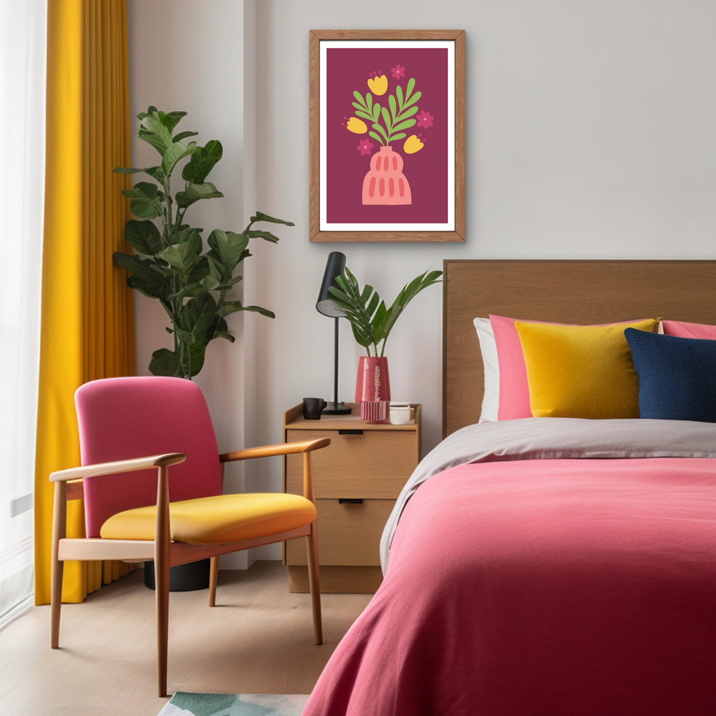 Floral Garden Art Print - 2 sizes available