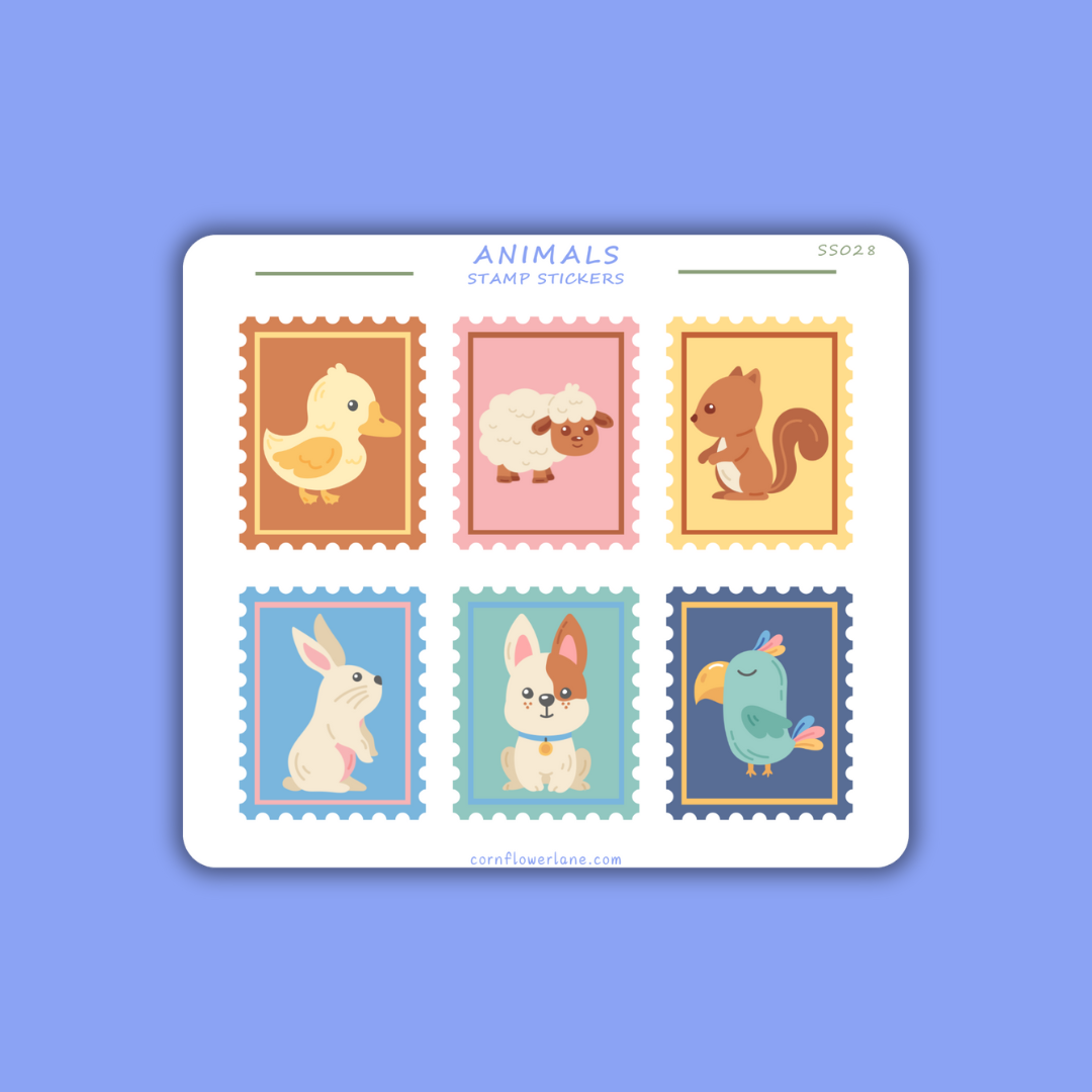Stamp Stickers - Imagination Collection