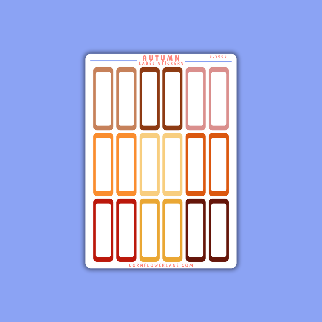 Seasons Label Stickers