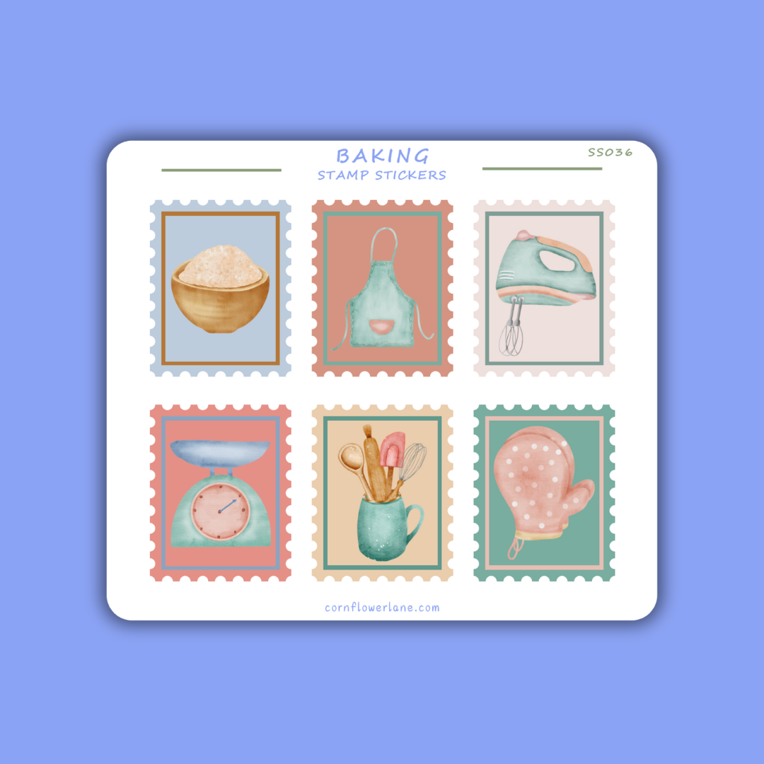 Stamp Stickers - Hobbies Collection