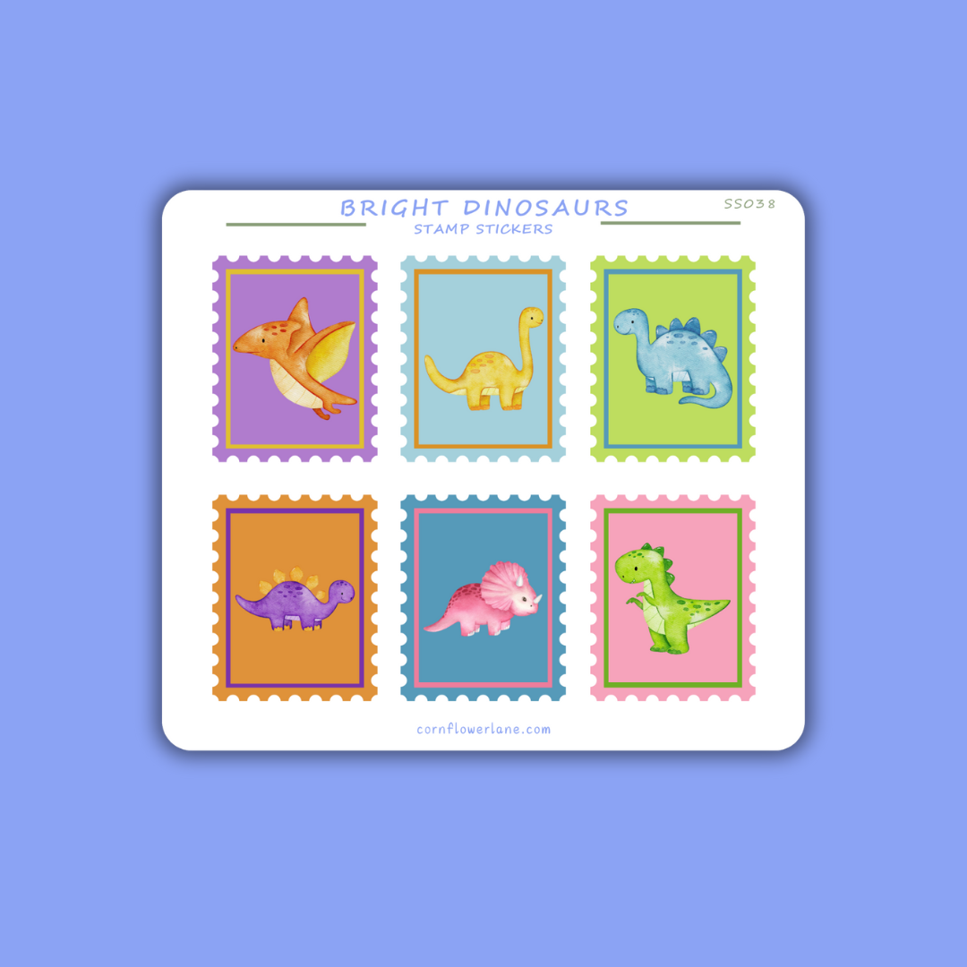 Stamp Stickers - Imagination Collection