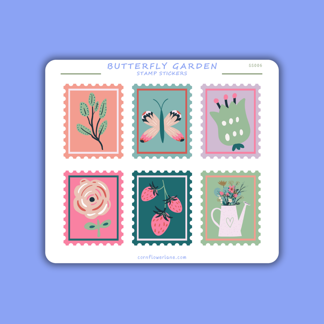 Stamp Stickers - 2nd Collection