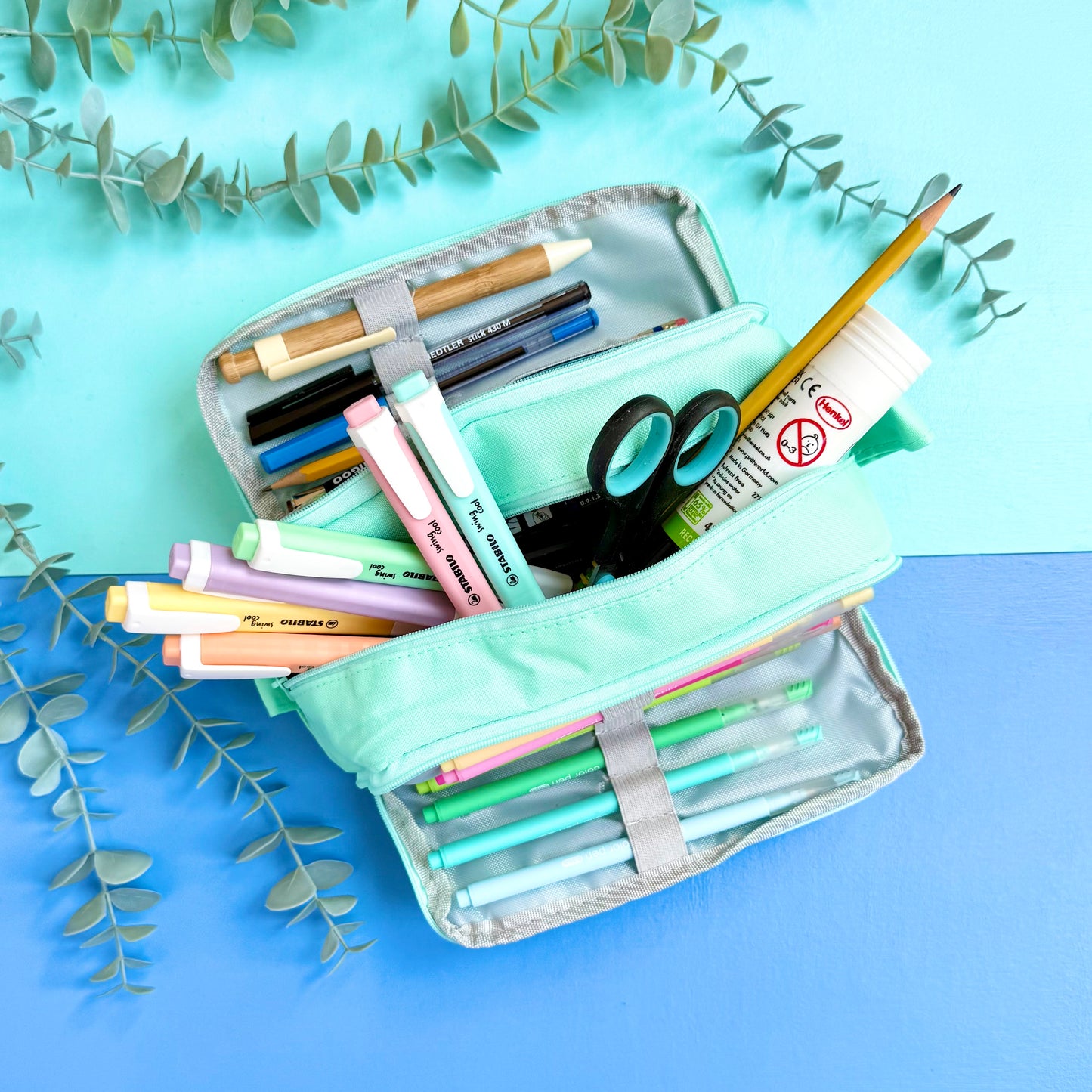 Zipped Pencil Case (4 Colours Available)