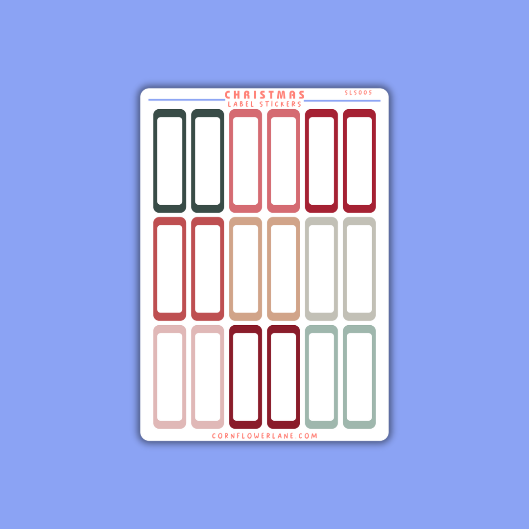 Seasons Label Stickers