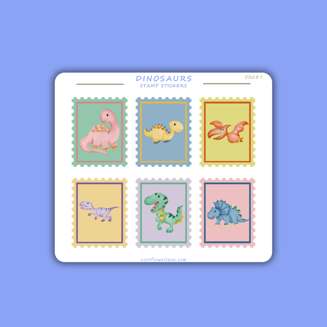 Stamp Stickers - Imagination Collection