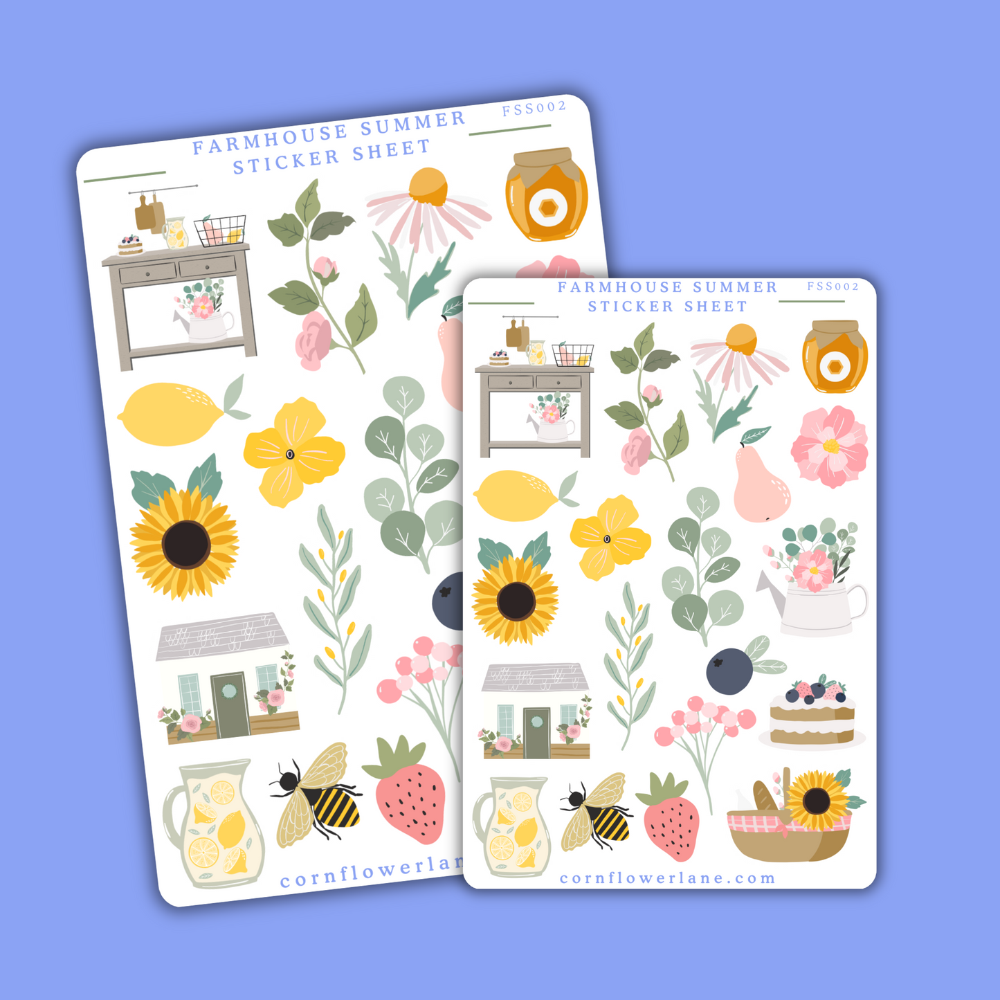 Farmhouse Summer Stickers