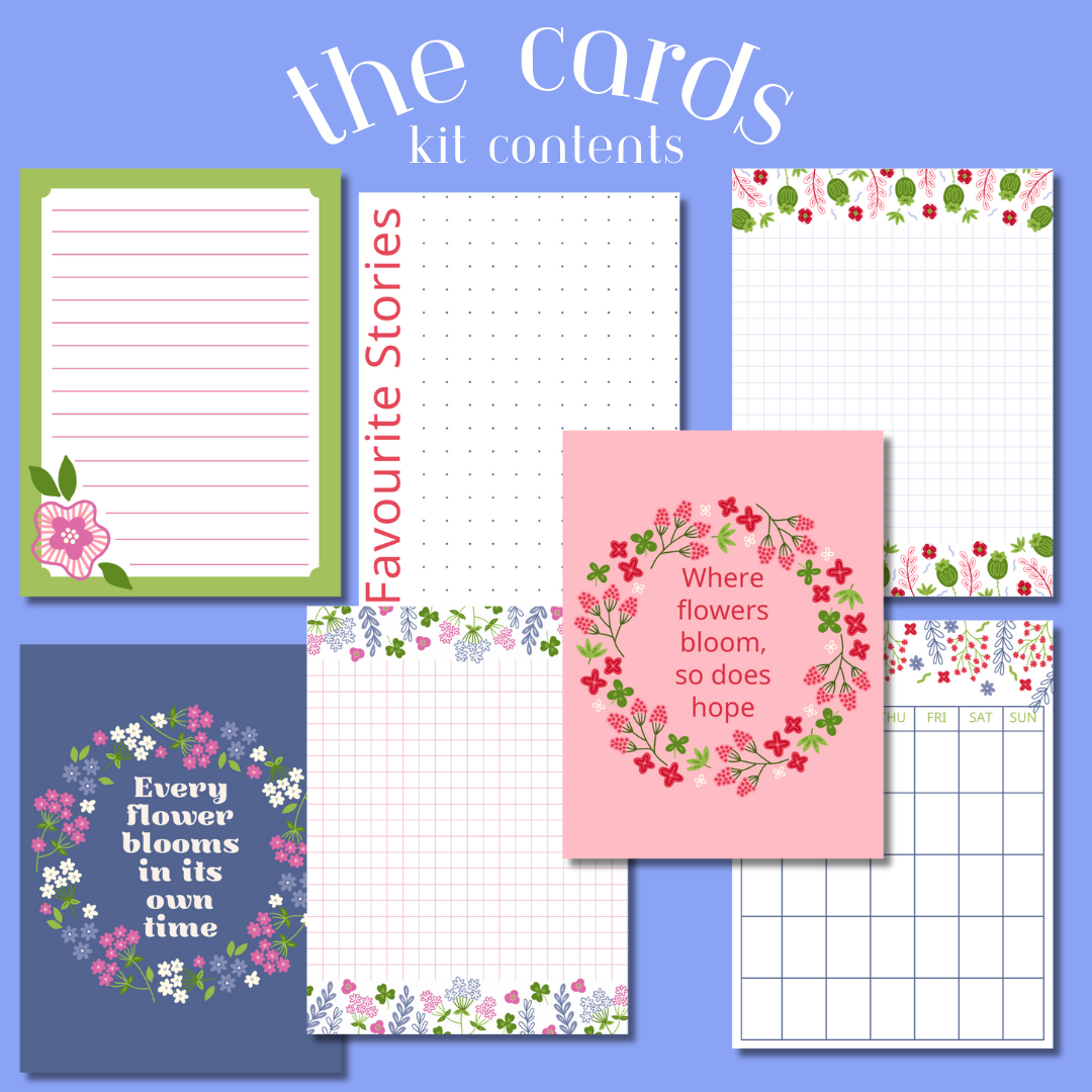 Floral Blooms Memory Keeping Kit