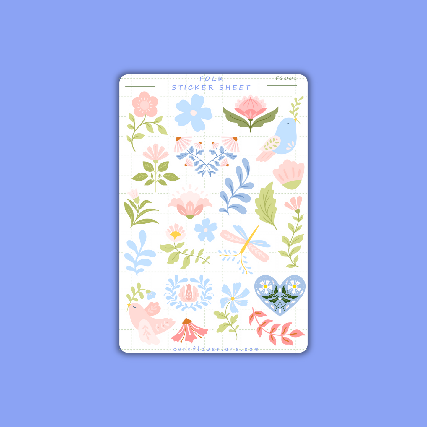 Folk Stickers