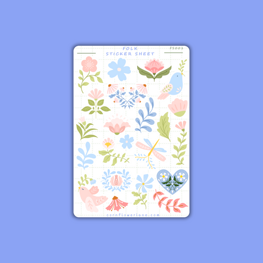Folk Stickers