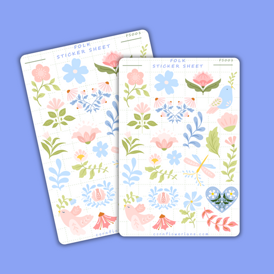 Folk Stickers