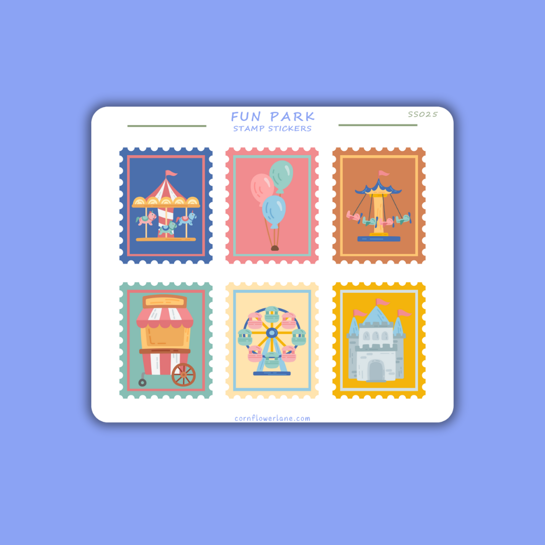 Stamp Stickers - Imagination Collection