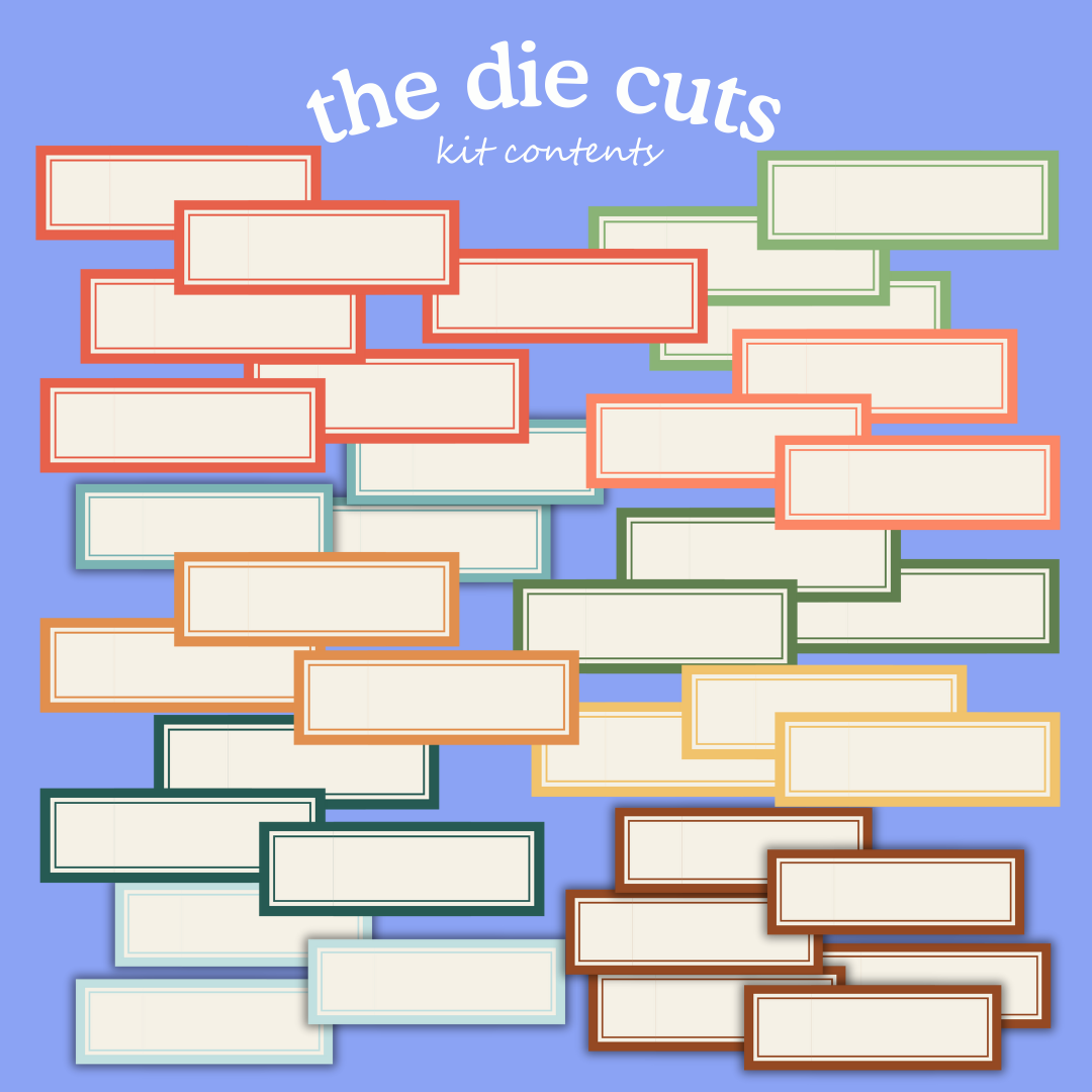 Handmade Christmas Digital Craft Kit – Papers, Die Cuts & Cards (Digital Download)