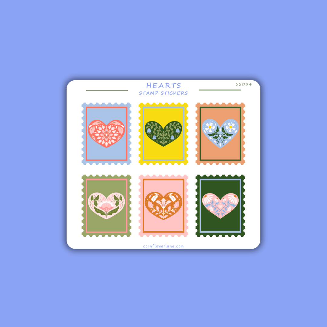 Stamp Stickers - Whimsy & Wonder Collection