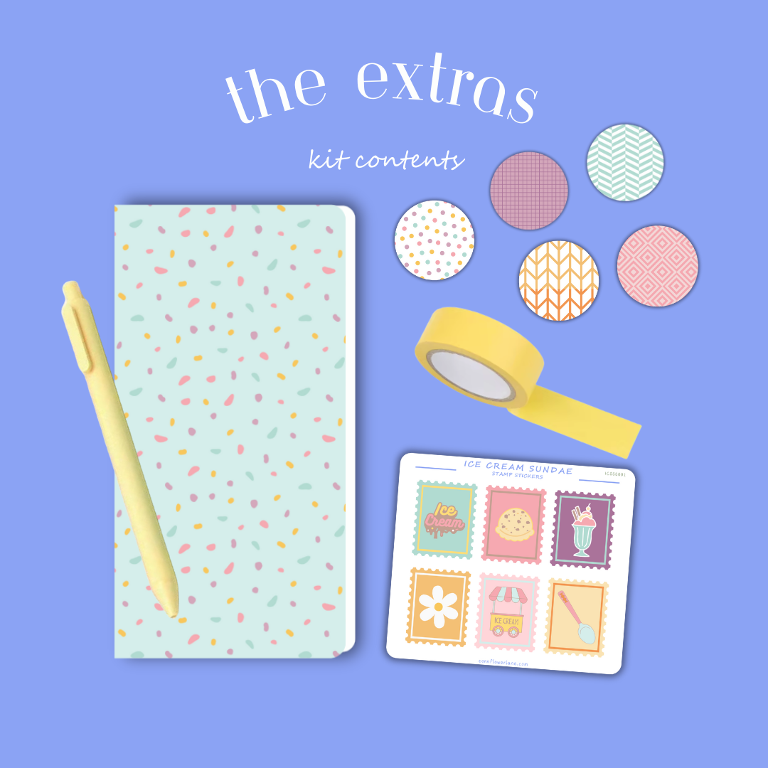 *NEW* Ice Cream Sundae Journaling Kit