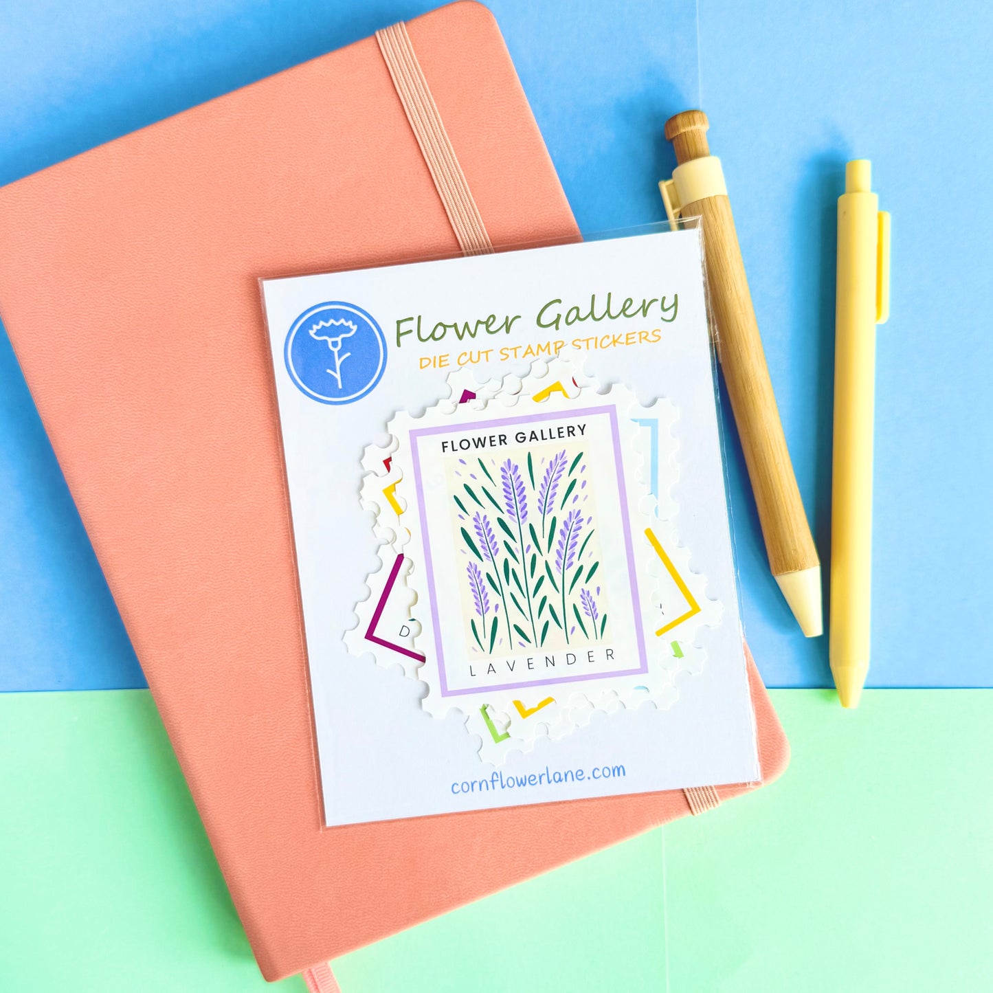 Flower Gallery Die Cut Stickers