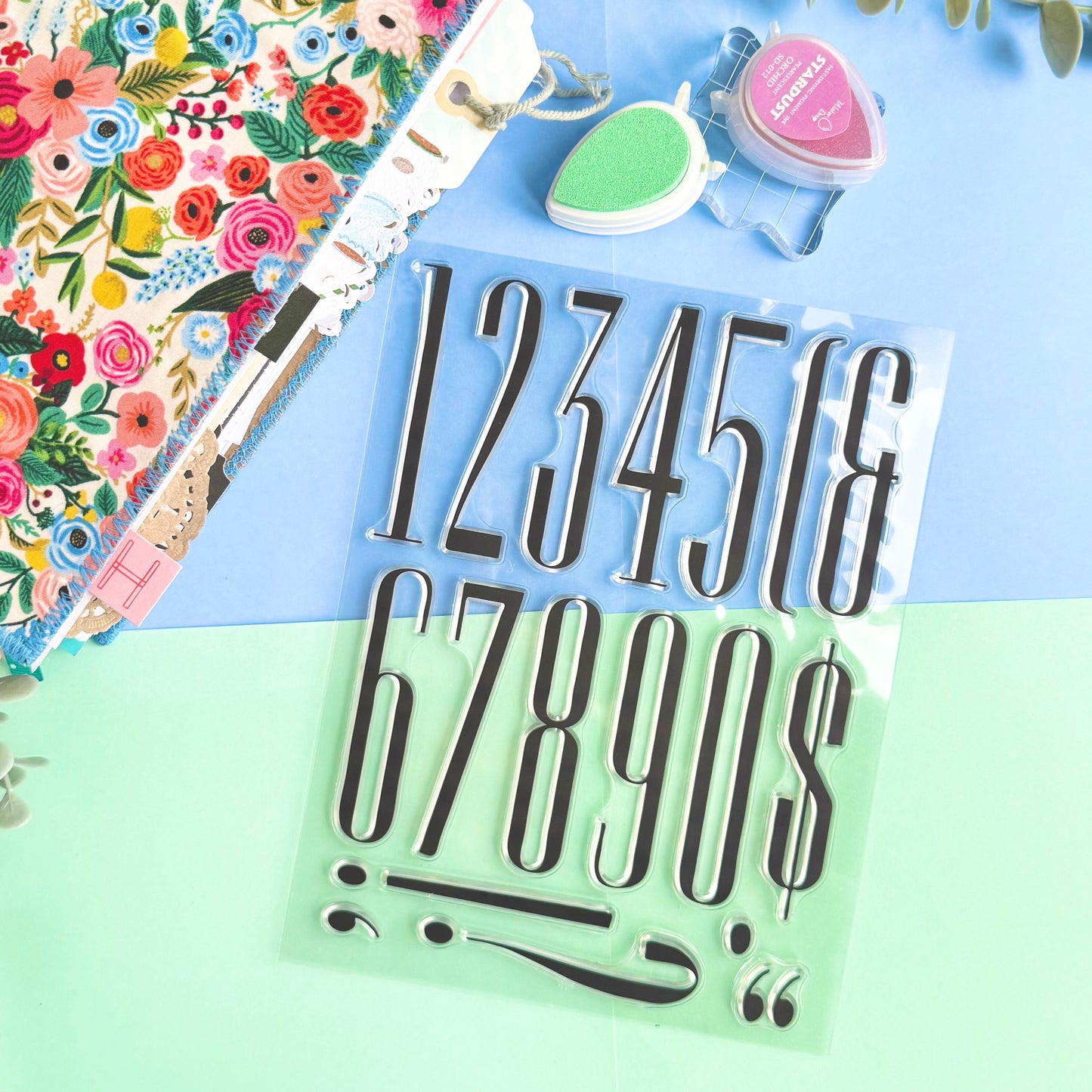 Tall Numbers Stamp Sets
