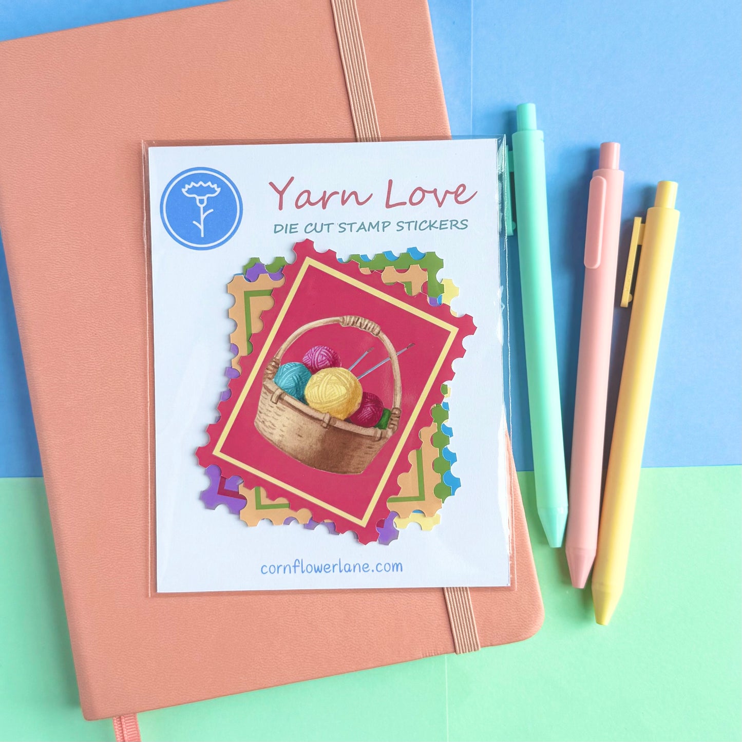 Hobbies Collection – Glossy Stamp Sticker Packs (6 Designs Available)