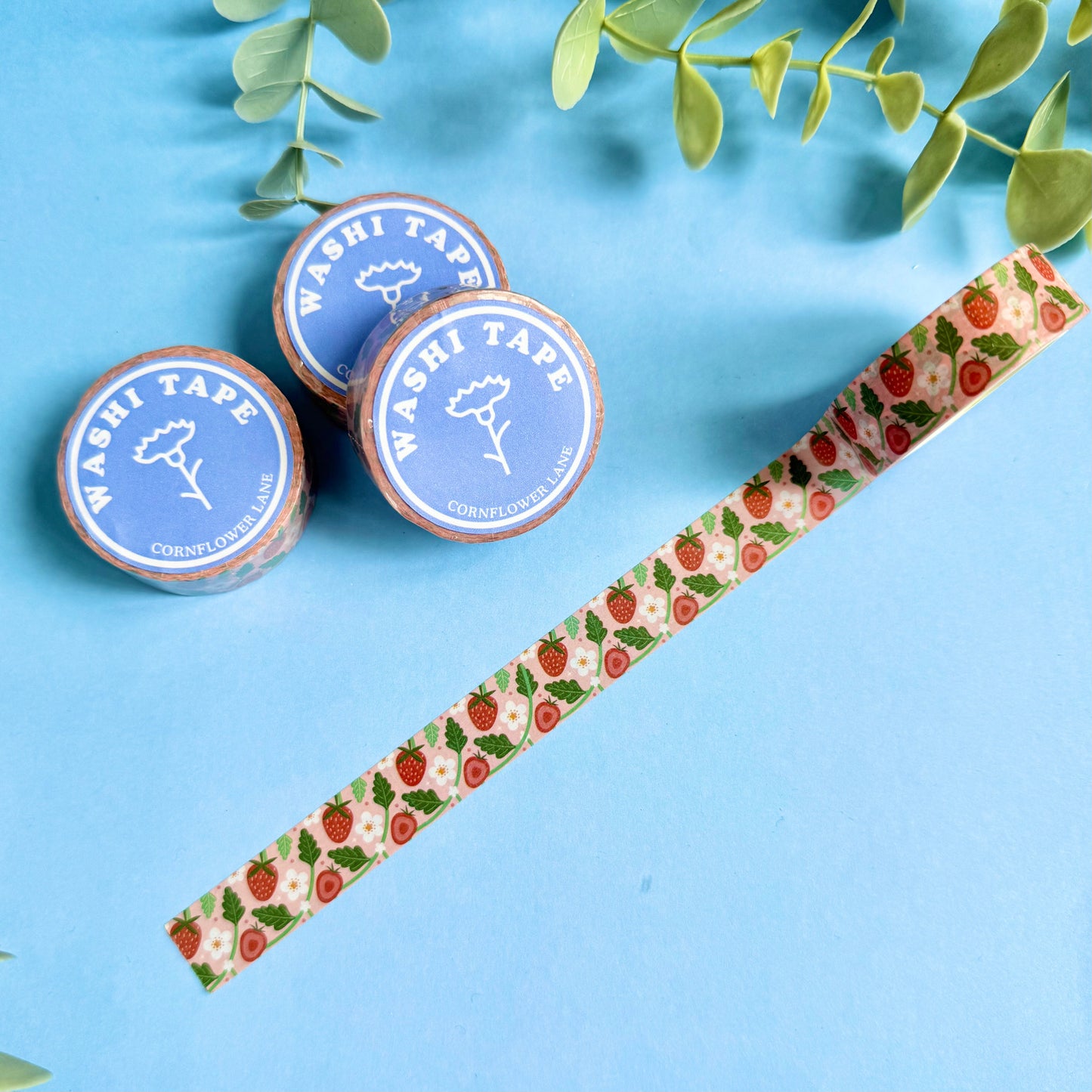 Strawberries Washi Tape