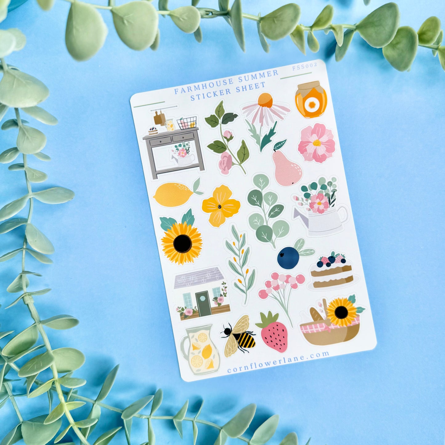 Farmhouse Summer Stickers