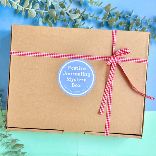 Festive Journaling Mystery Box – 8 Items Worth Over £50