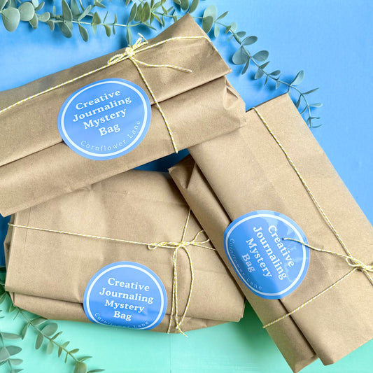 Creative Journaling Mystery Bag – Packed with Surprise Supplies