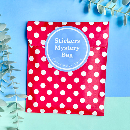 Mystery Sticker Bag – 18 Sheet Bundle Worth Over £20