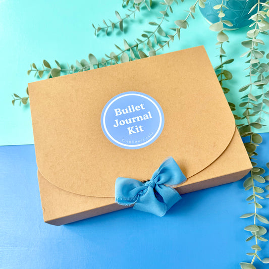 Bullet Journaling Gift Set – Journal, Pens, Washi Tape & Stickers Bundle Box