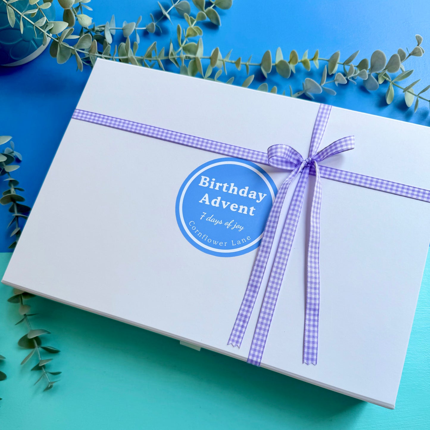 Purple Birthday Advent Calendar – 7 Days of Stationery Joy