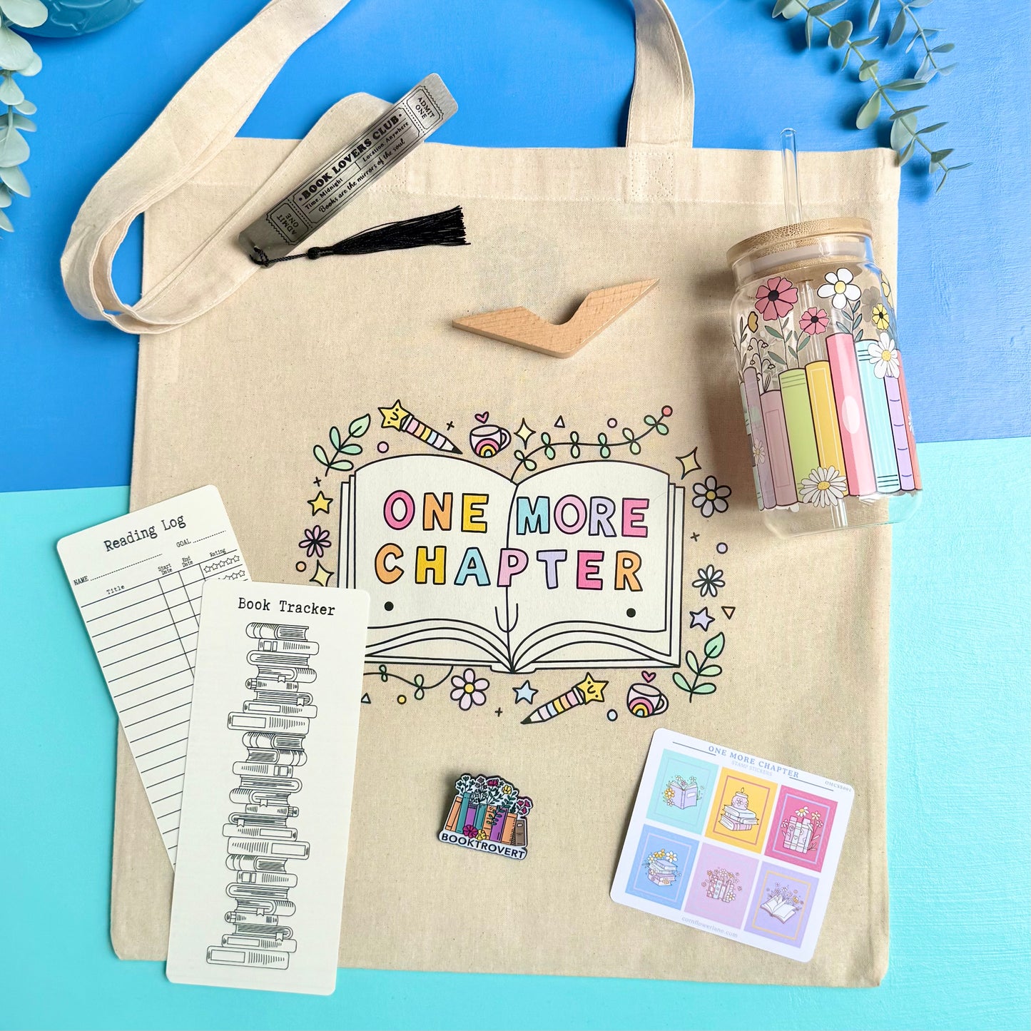 'One More Chapter' - Book Lovers Gift Set