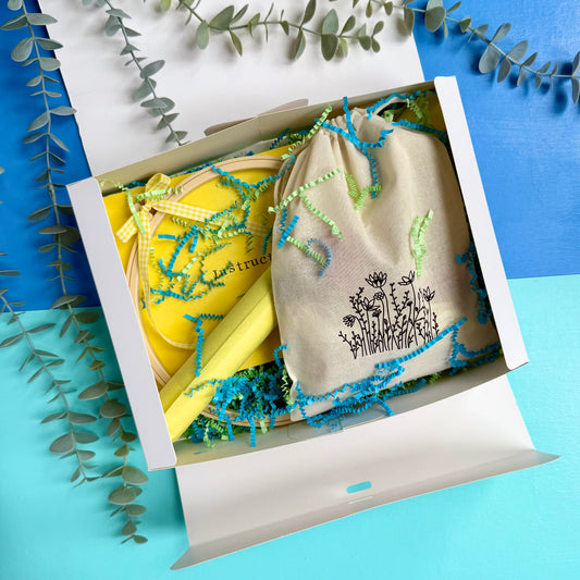 Embroidery Sampler Kit – Gift Set for Crafters