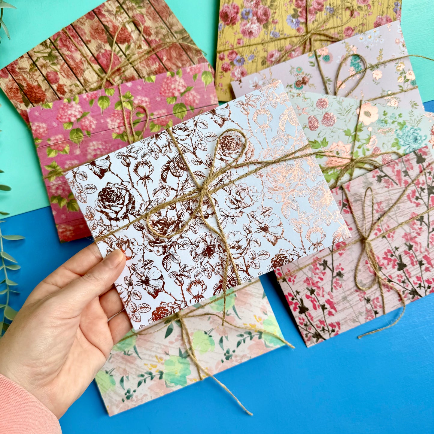 Vintage Paper Craft Kits - Florals