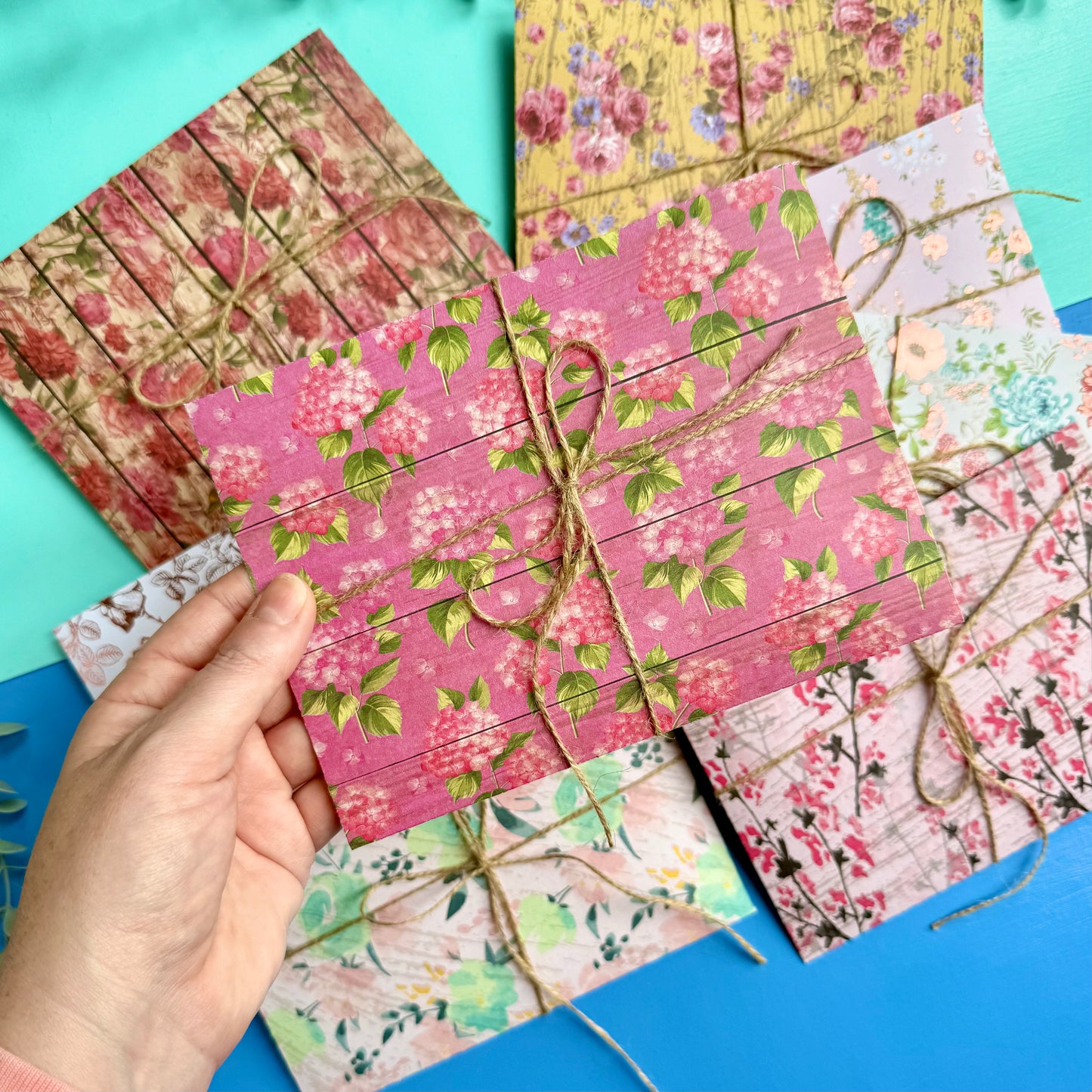 Vintage Paper Craft Kits - Florals