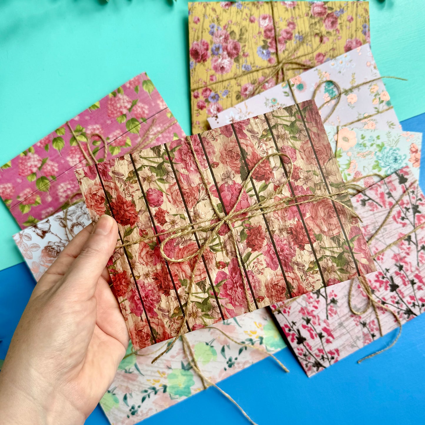 Vintage Paper Craft Kits - Florals