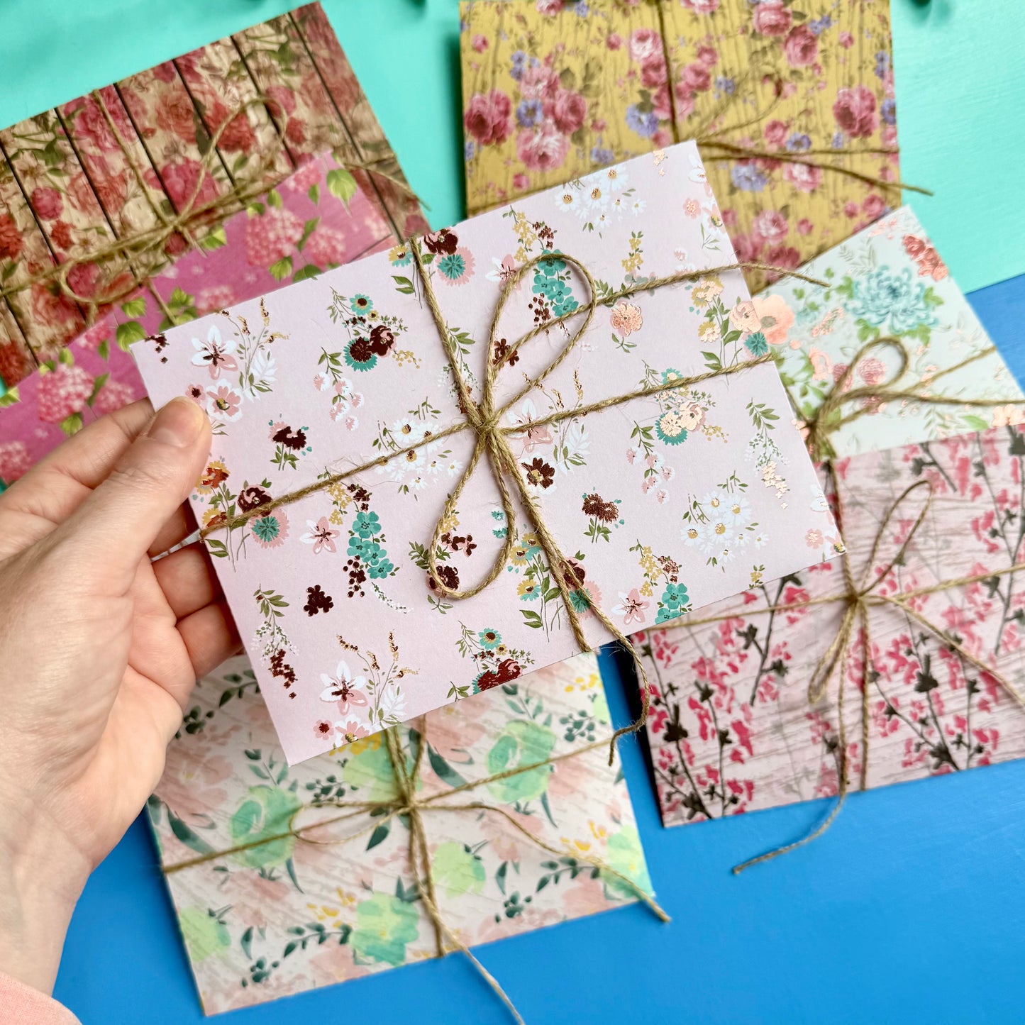 Vintage Paper Craft Kits - Florals