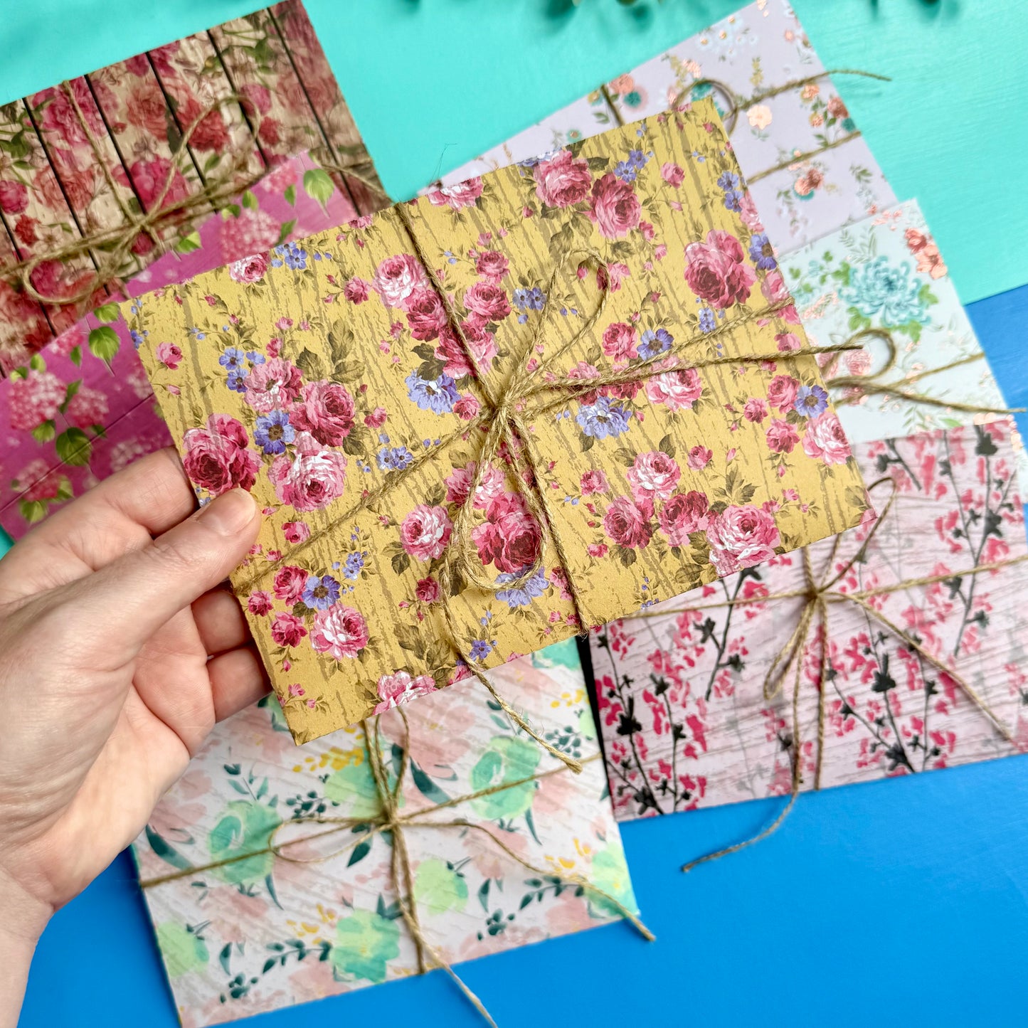 Vintage Paper Craft Kits - Florals