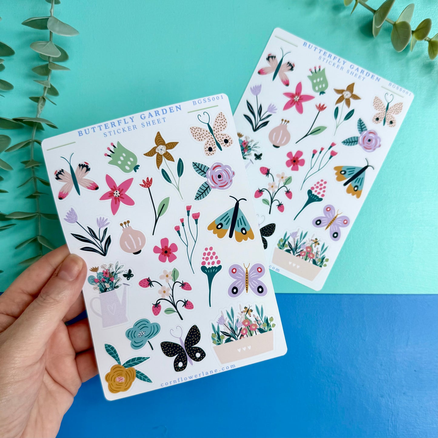 Butterfly Garden Stickers