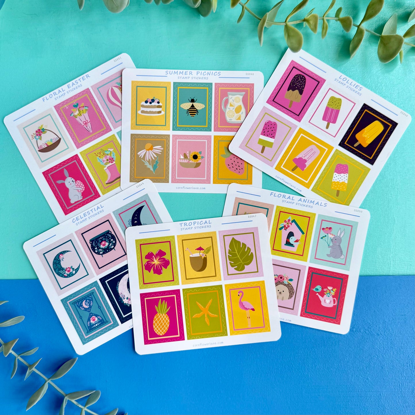 Stamp Stickers - Sweet Escape Collection