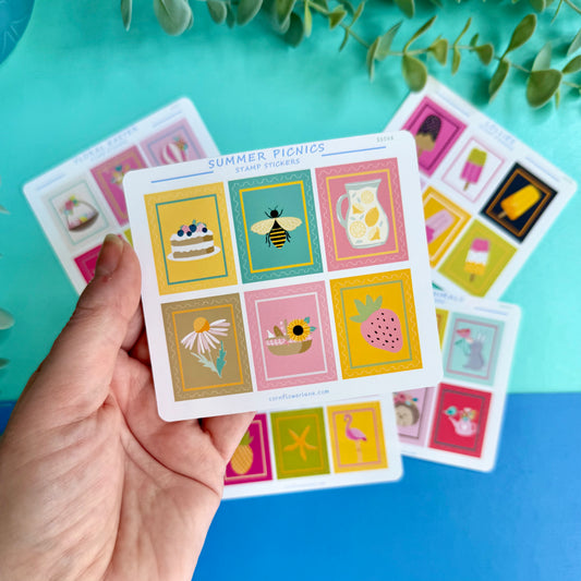 Stamp Stickers - Sweet Escape Collection