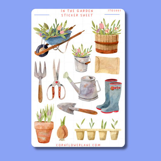 In The Garden Stickers