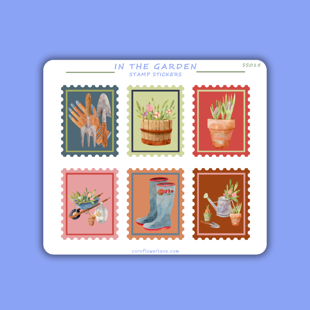 Stamp Stickers - Hobbies Collection
