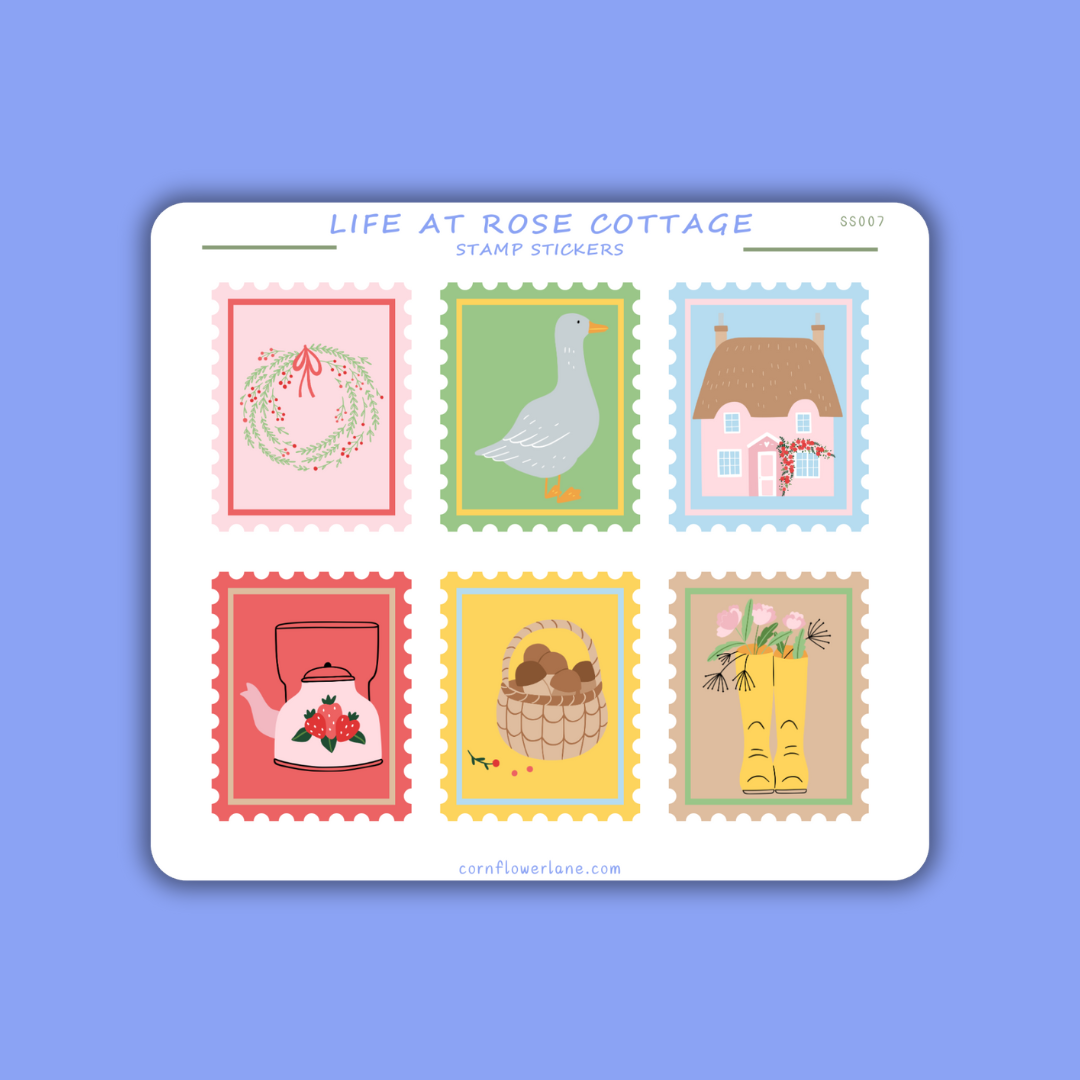 Stamp Stickers - 2nd Collection