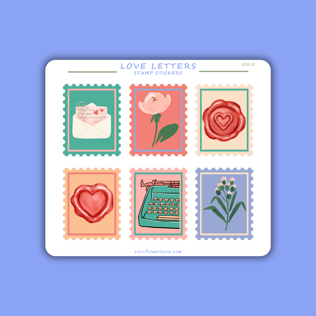 Stamp Stickers - 2nd Collection