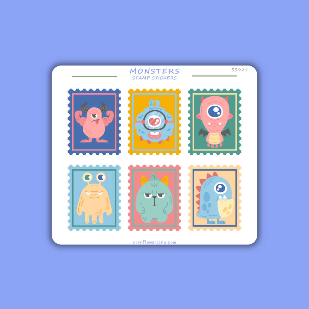Stamp Stickers - Imagination Collection