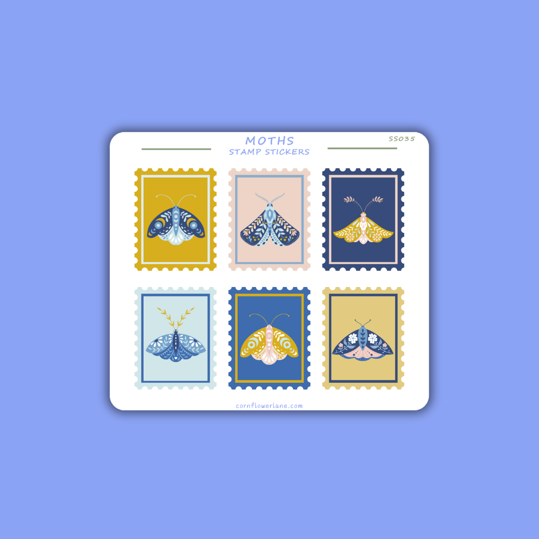 Stamp Stickers - Whimsy & Wonder Collection