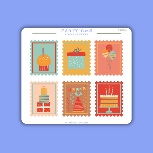 Stamp Stickers - Celebration Collection