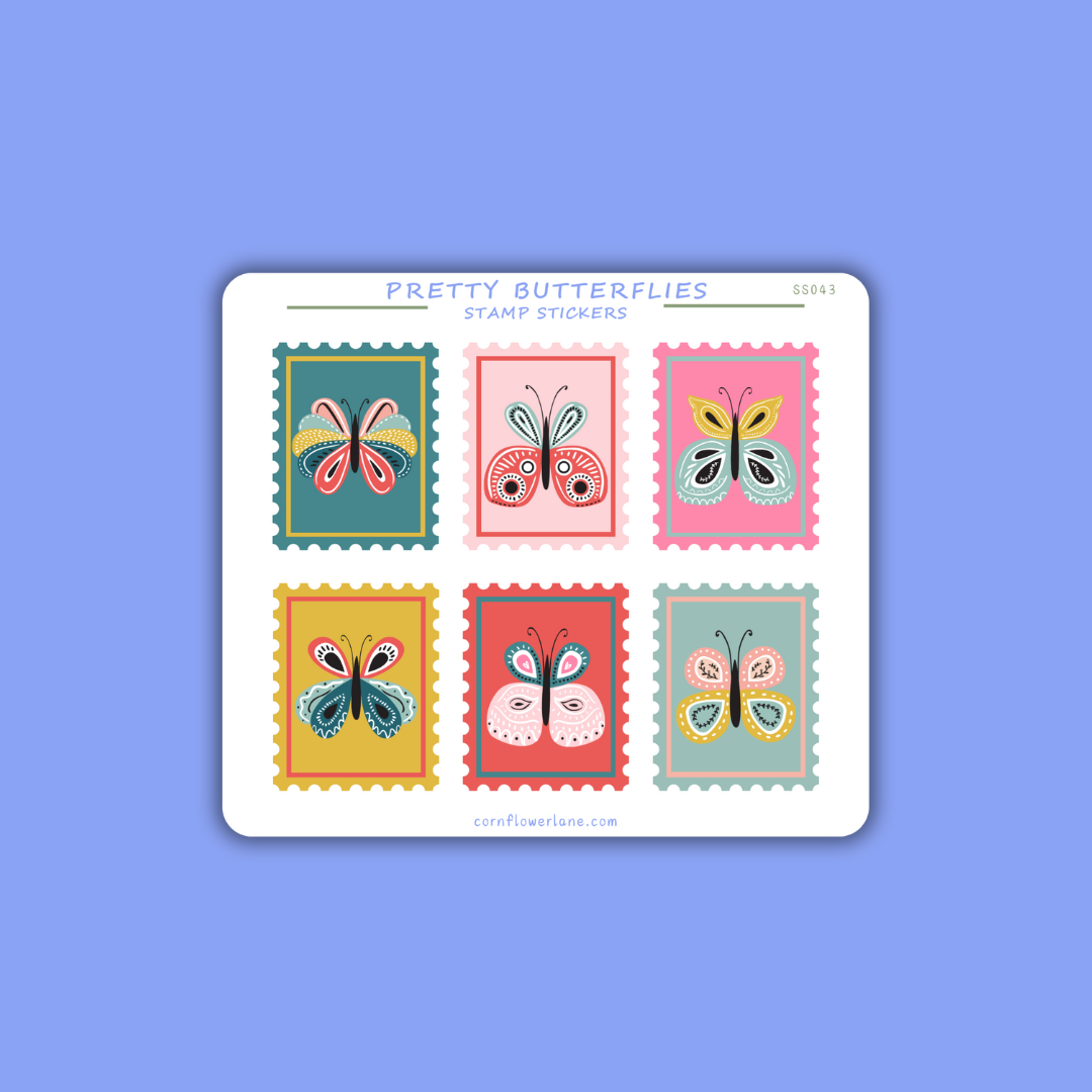 Stamp Stickers - Whimsy & Wonder Collection